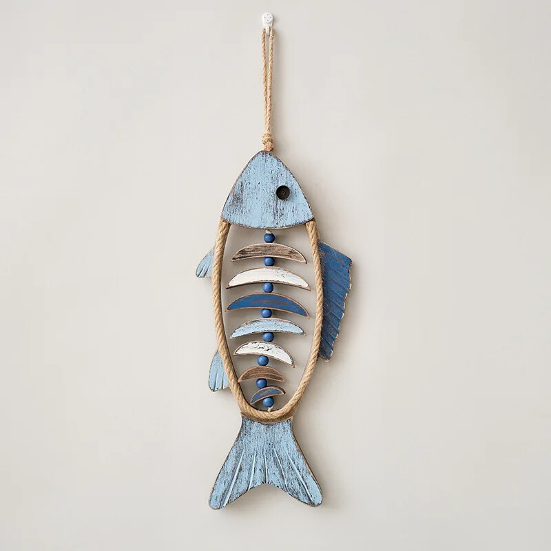 Marina & Oceanus Wooden Wall Decoration Fish Duo