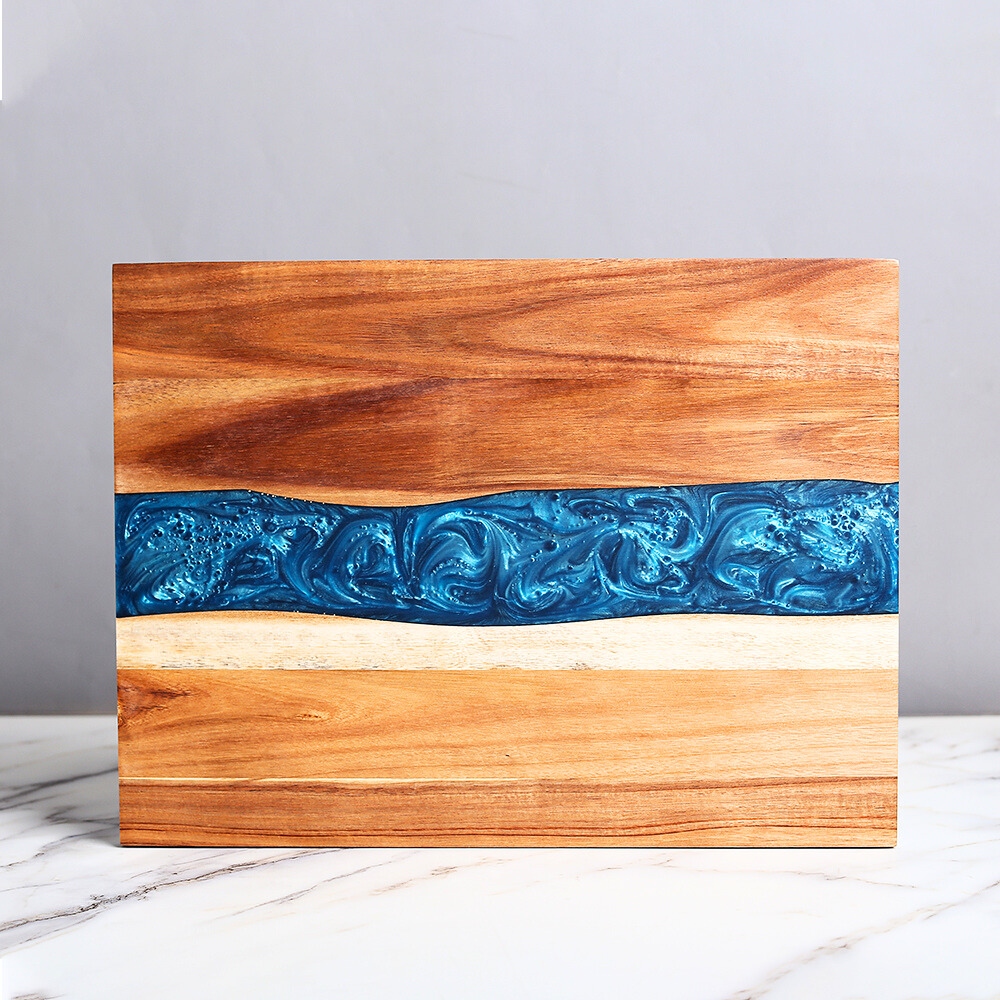 Acacia Streak Unique Cutting Board