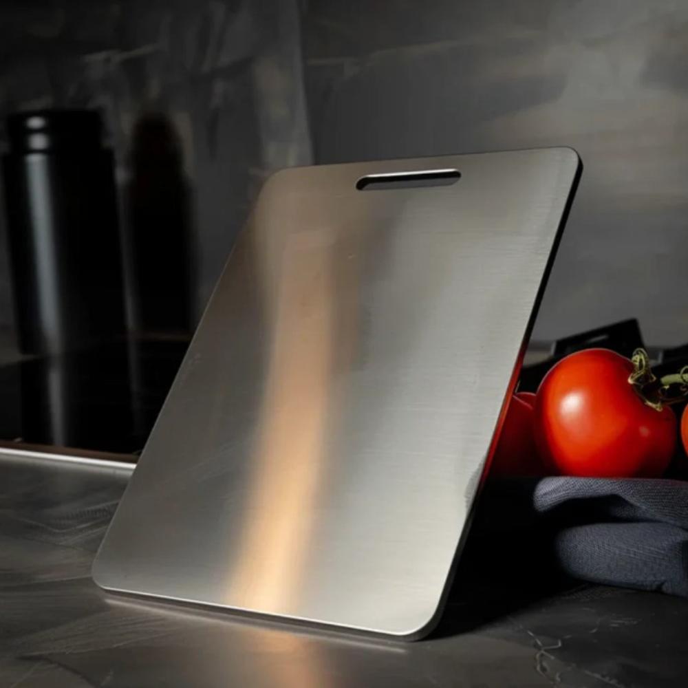 Hygienic Stainless Steel Cutting Board – Antibacterial, Durable, Knife-Friendly, Easy to Clean-2