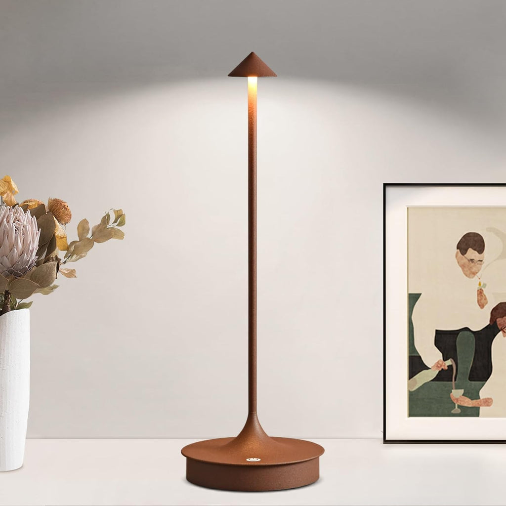 Variant image for Waterproof Cordless Table Lamp - Rechargeable Wireless Light for Indoor and Outdoor Use, Modern Design-1