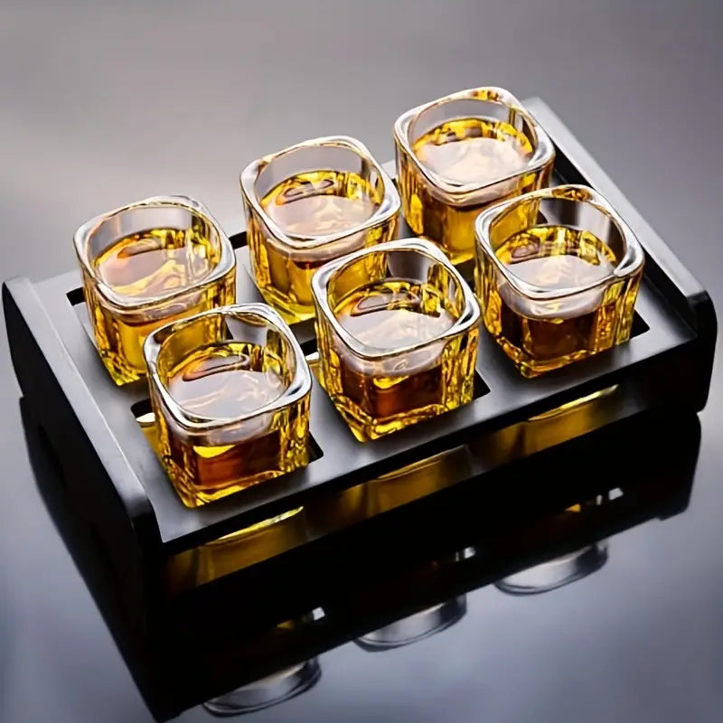 Kimbol Whiskey Glasses, Set of 6