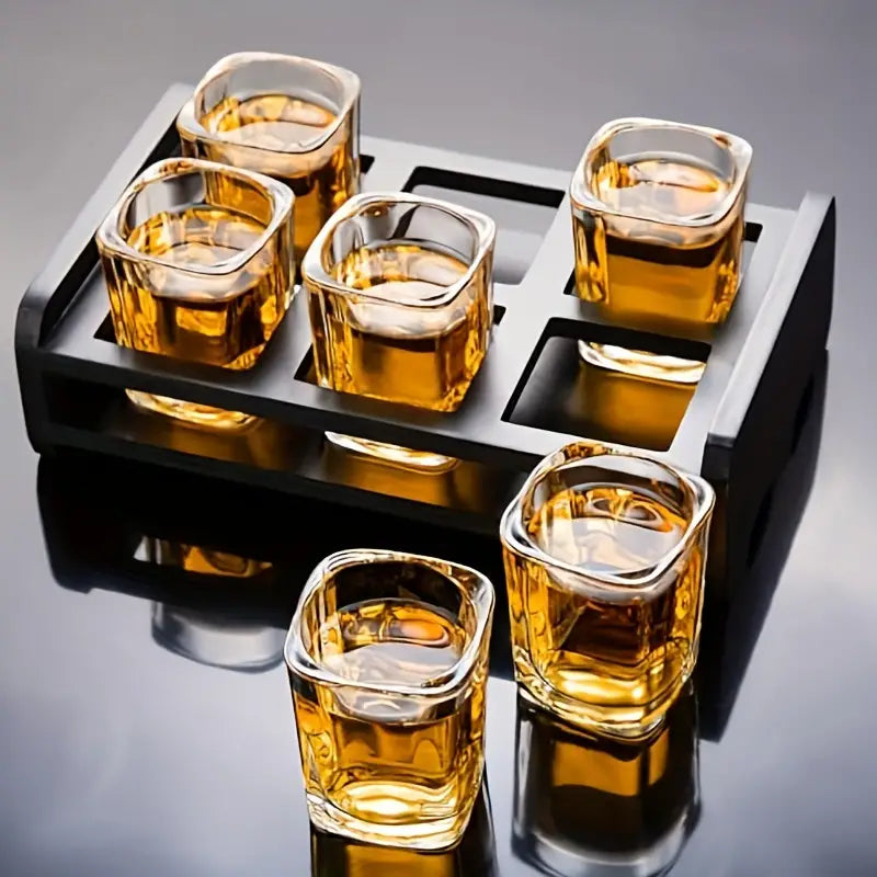 Kimbol Whiskey Glasses, Set of 6