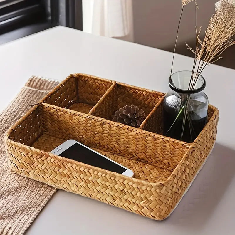 Montela Rattan Organizer Basket