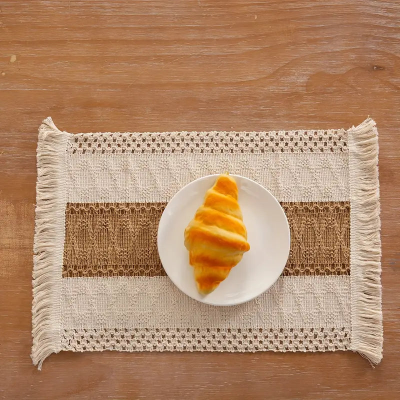 Artisan-Inspired Bohemian Table Placemats