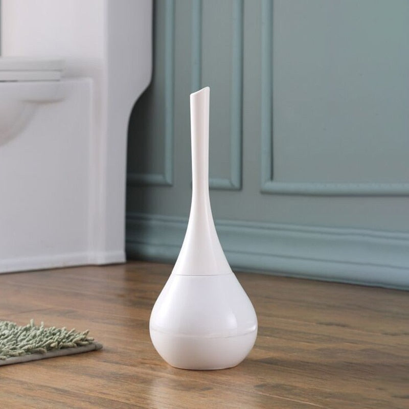 Elegant Toilet Brush with Hygienic Design and Space-Saving Holder – Modern Toilet Bowl Brush for Effortless Cleaning-6