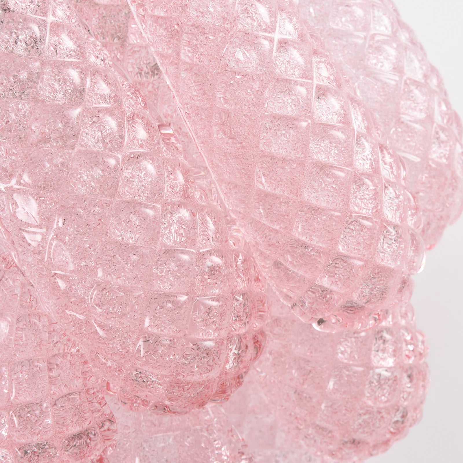 Murano Petals Pink Wall Light