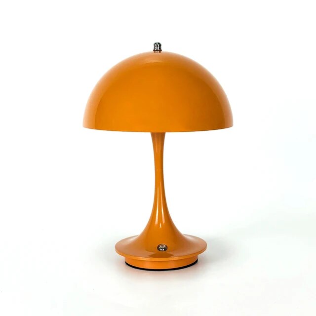 Variant image for Modern LED Mushroom Table Lamp with Touch Dimming, Adjustable Color Temperature, Battery Operated, Cordless Design-2