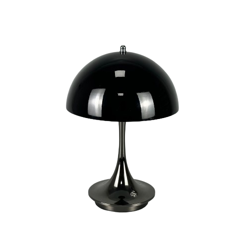 Variant image for Modern LED Mushroom Table Lamp with Touch Dimming, Adjustable Color Temperature, Battery Operated, Cordless Design-3