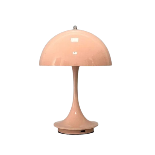Variant image for Modern LED Mushroom Table Lamp with Touch Dimming, Adjustable Color Temperature, Battery Operated, Cordless Design-5