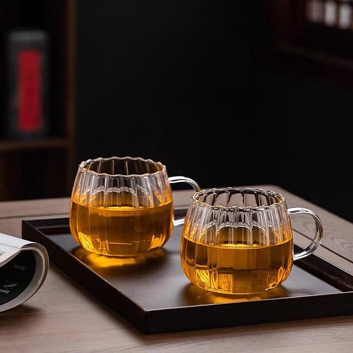 Kithams Fluted Glass Mugs