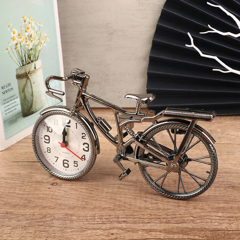 Vintage Bicycle Desk Clock