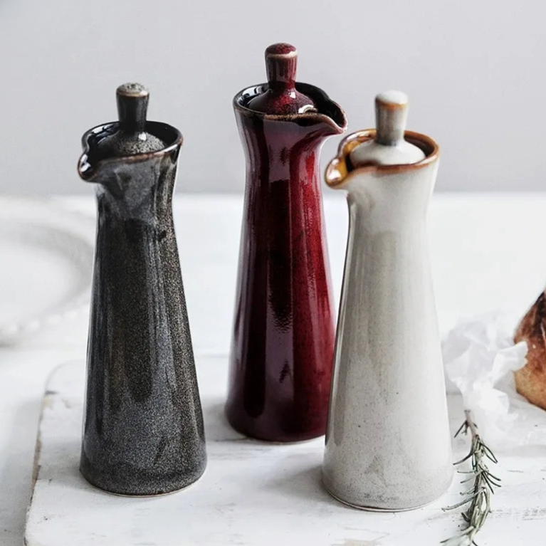 Salka Ceramic Condiment Dispenser