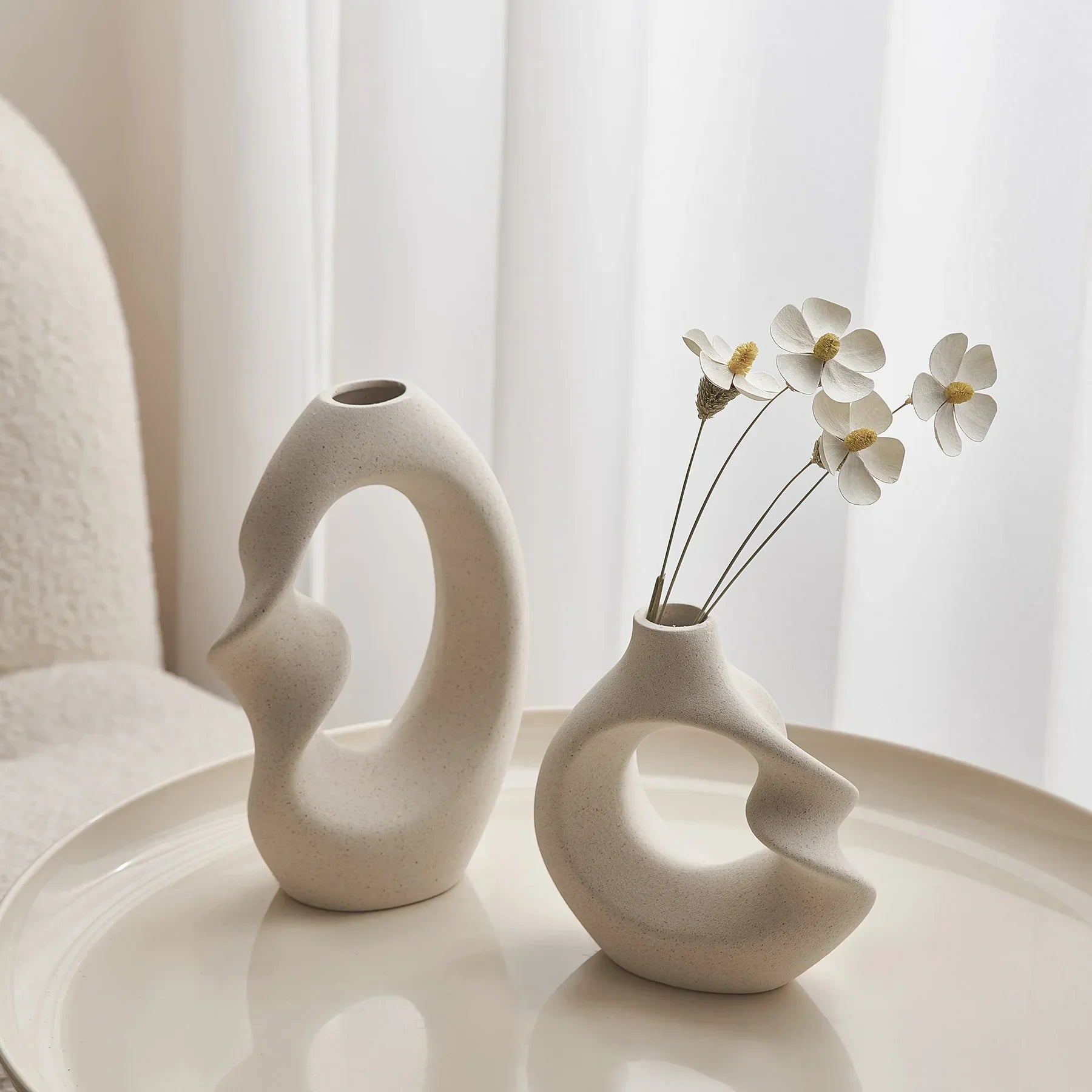 Helma Sculptural Vase Set