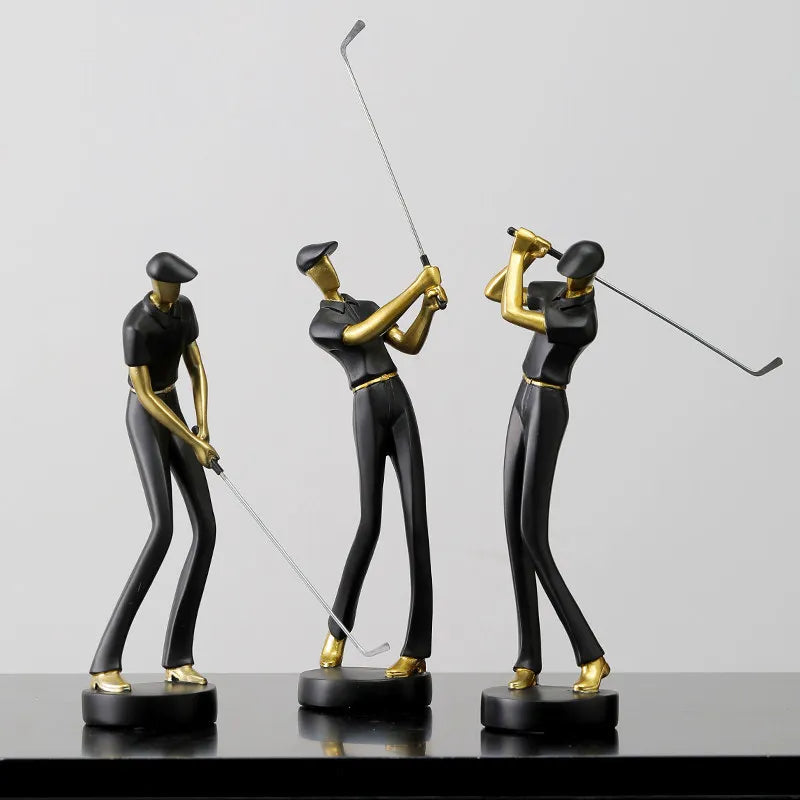 Swing Dynamics Golf Motion Figures