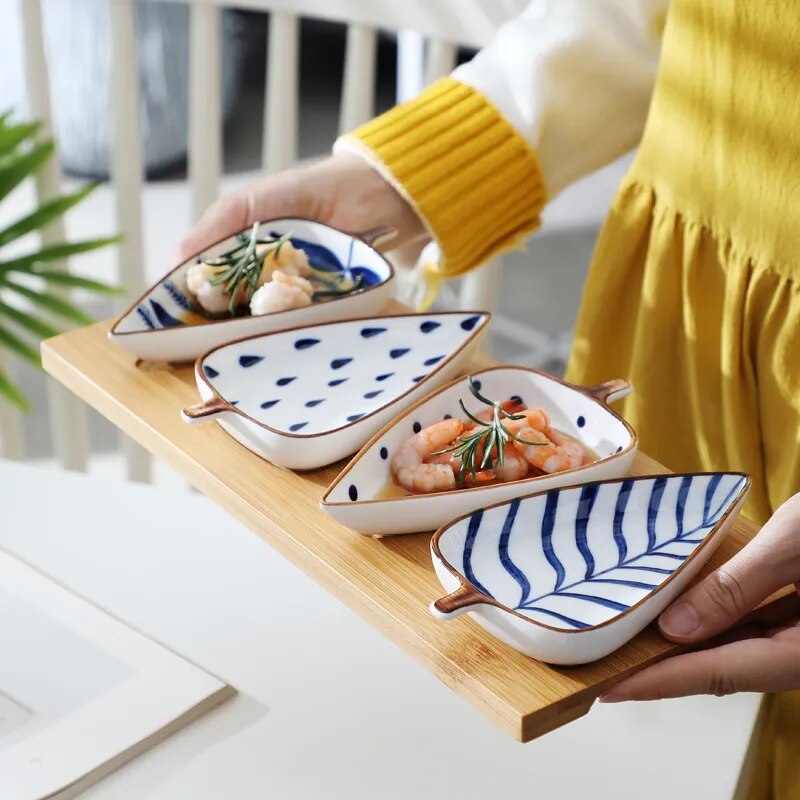 Scandi Leaf-Plate Set