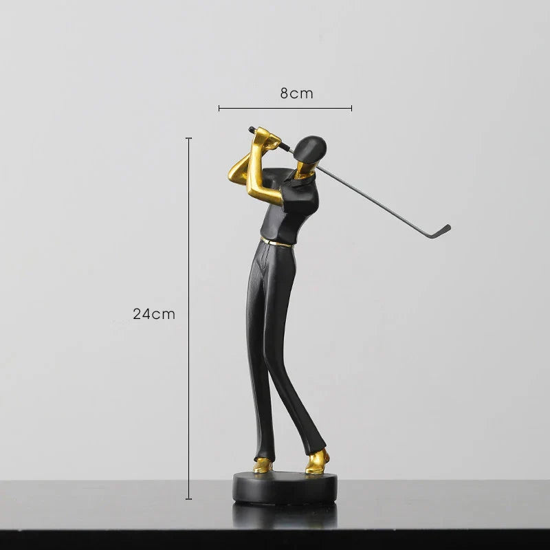 Swing Dynamics Golf Motion Figures
