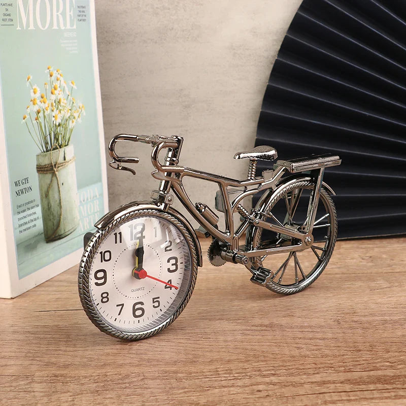 Vintage Bicycle Desk Clock