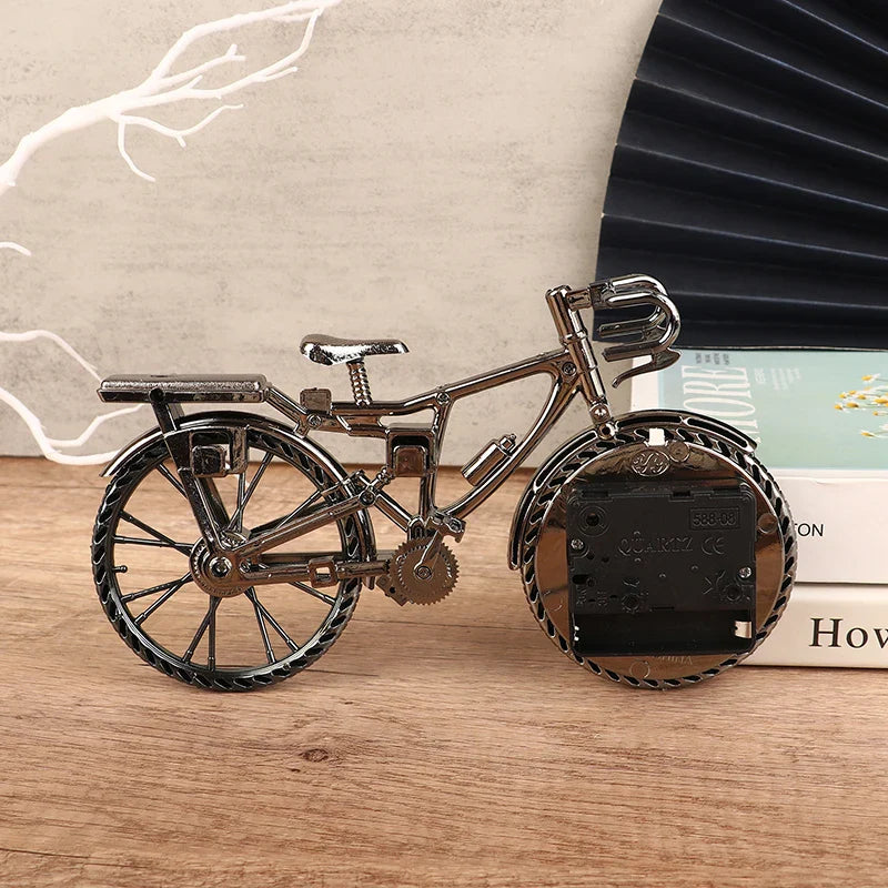 Vintage Bicycle Desk Clock