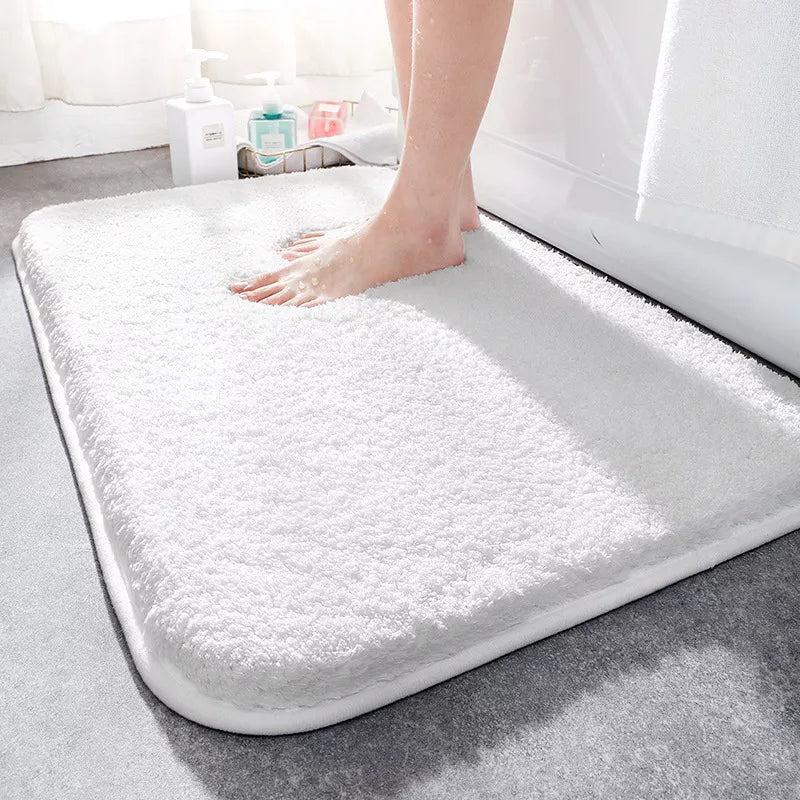 Luxurious Non-Slip Bath Mat – Ultra-Plush Microfiber Bathroom Rug for Maximum Comfort and Absorbency, Available in Multiple Sizes-2
