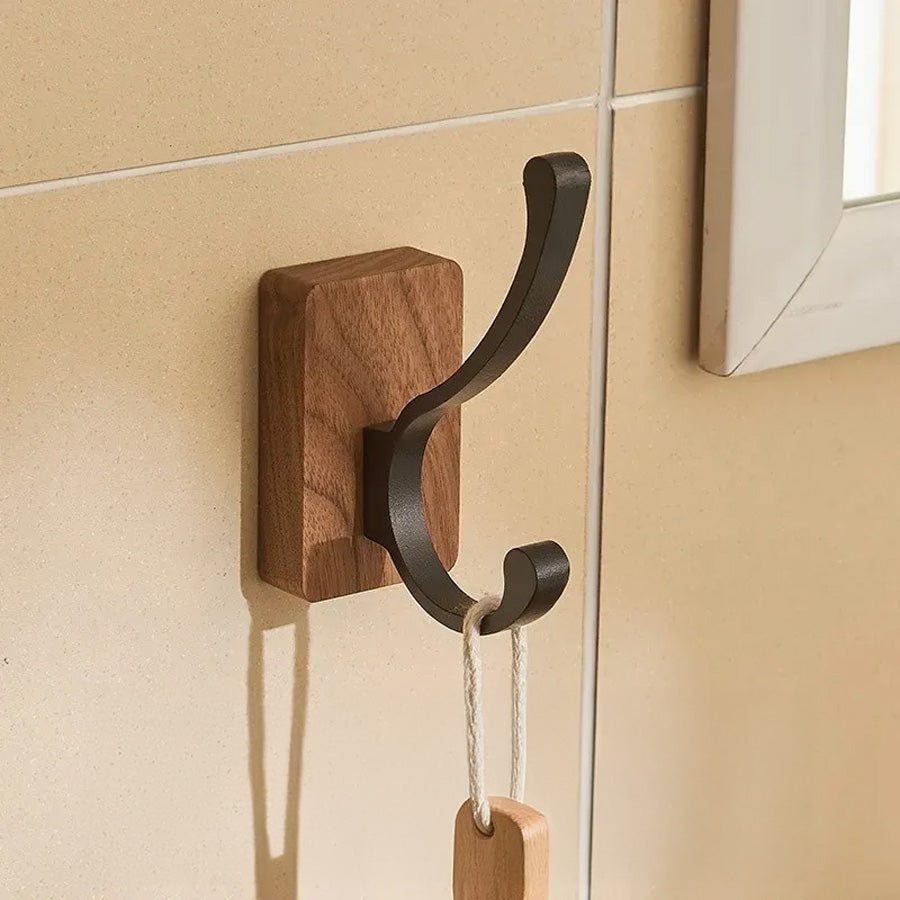 Malma Minimalist Wooden Wall Hooks