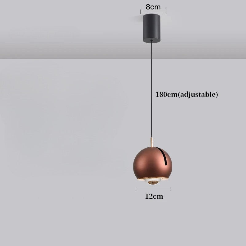 Variant image for Modern Adjustable Orb Pendant Light – Versatile Ceiling Light Fixture with Rotating Design for Kitchen and Home Decor-38