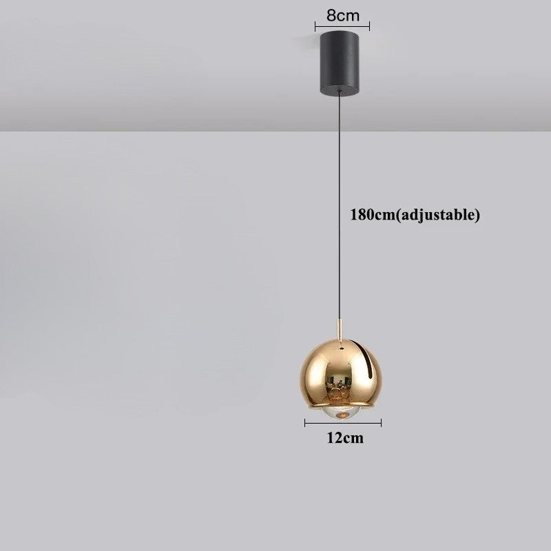 Variant image for Modern Adjustable Orb Pendant Light – Versatile Ceiling Light Fixture with Rotating Design for Kitchen and Home Decor-39