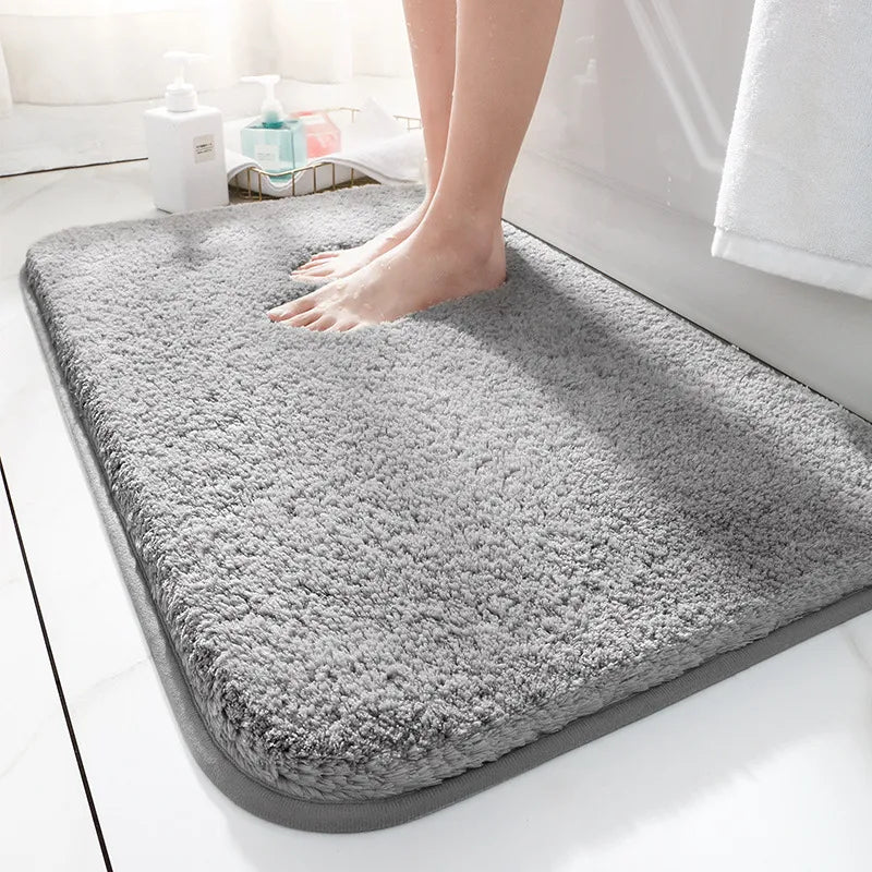 Luxurious Non-Slip Bath Mat – Ultra-Plush Microfiber Bathroom Rug for Maximum Comfort and Absorbency, Available in Multiple Sizes-5
