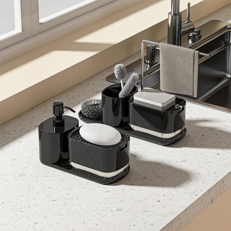 Joma 3-in-1 Soap Dispenser Set