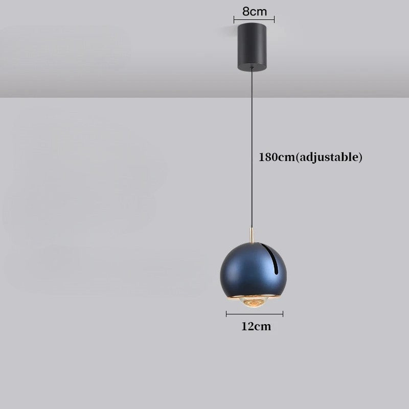 Variant image for Modern Adjustable Orb Pendant Light – Versatile Ceiling Light Fixture with Rotating Design for Kitchen and Home Decor-27