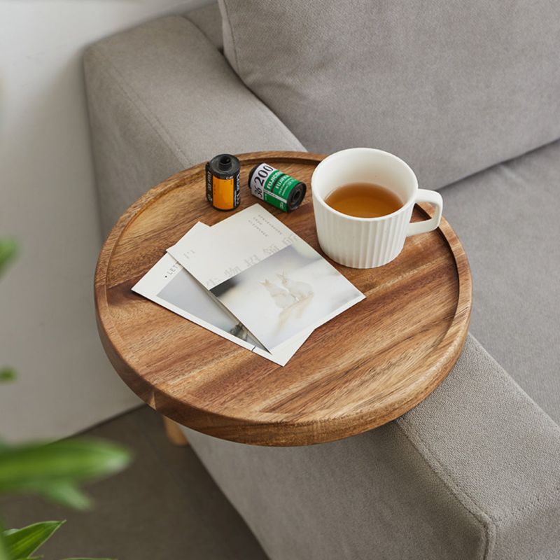 LuxeTray – Luxury Wooden Clip-On Armrest Table