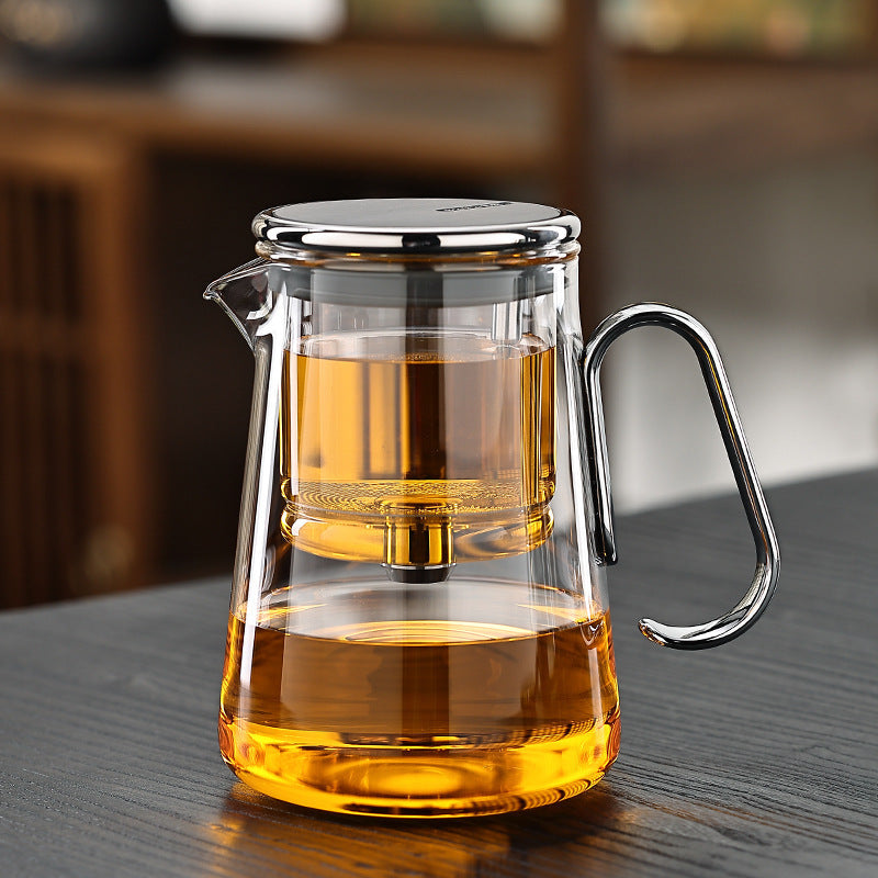Variant image for Magnetic Glass Teapot with Infuser – 700ml Heat-Resistant Borosilicate and Stainless Steel for Perfect Brewing-1