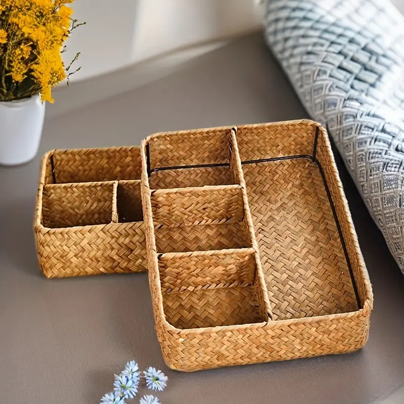 Montela Rattan Organizer Basket