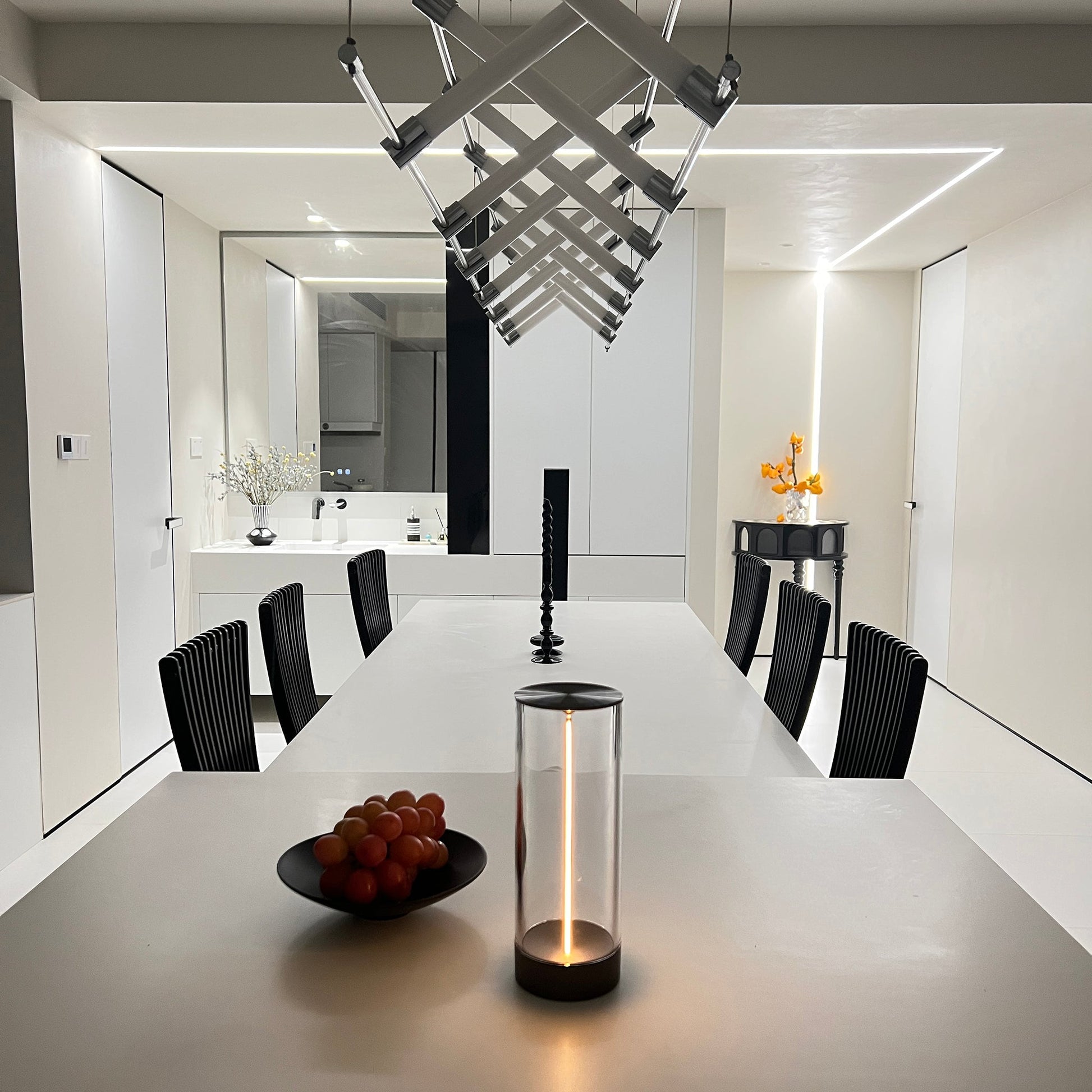 Modern Cordless Table Lamp with 3-Level Dimming and Touch Control – Rechargeable Battery Operated Desk Lamp for Living Room-5