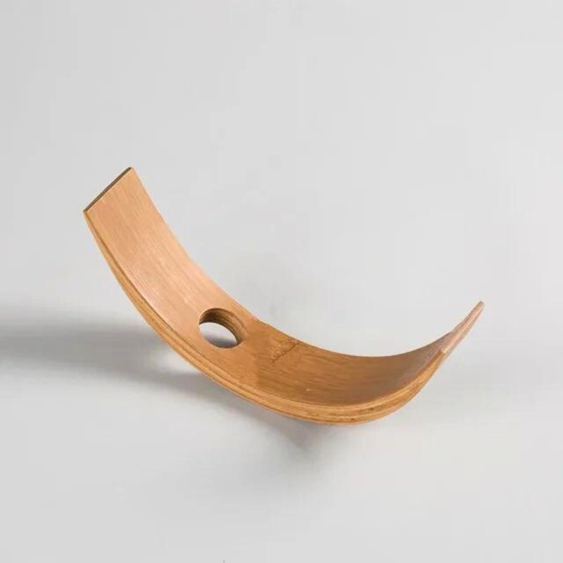 VinCurve Modern Bamboo Wine Holder