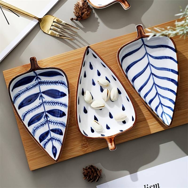 Scandi Leaf-Plate Set