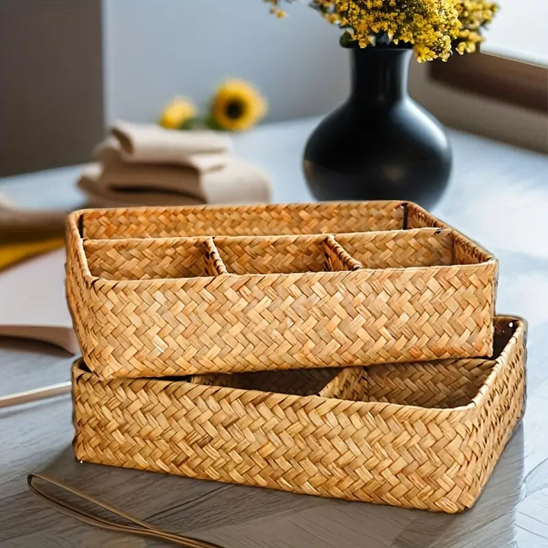 Montela Rattan Organizer Basket