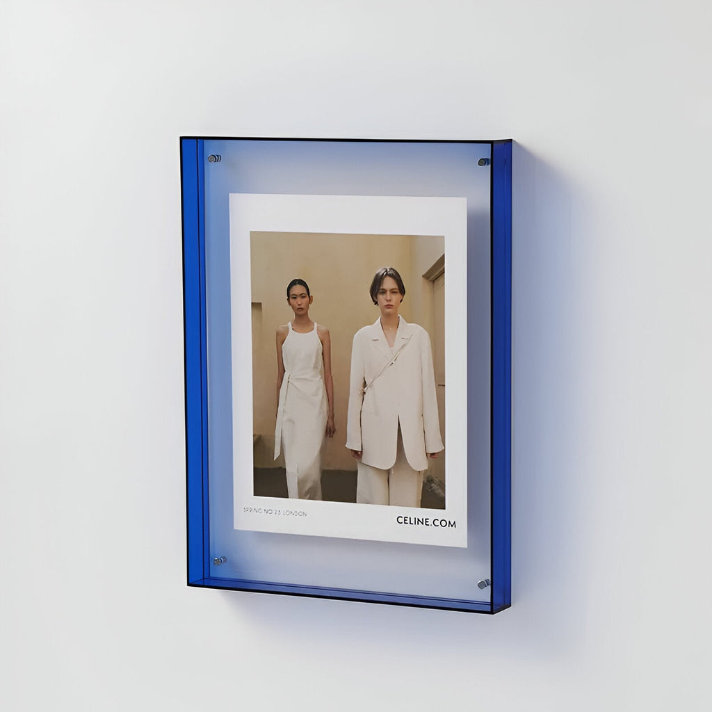 Variant image for Transparent Acrylic Photo Frame – Modern Minimalist Design, Multiple Sizes for Wall Hanging or Tabletop Display-15