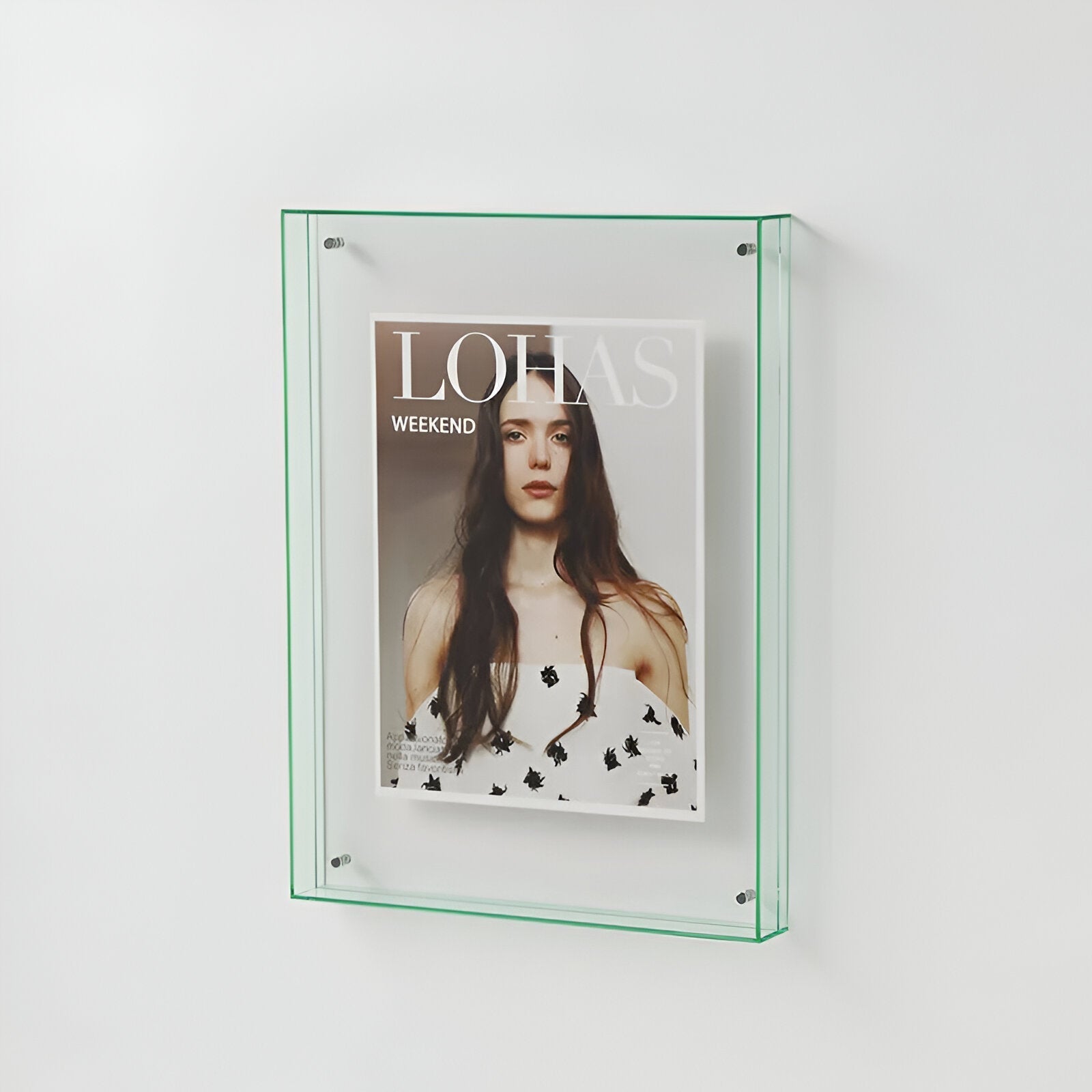 Variant image for Transparent Acrylic Photo Frame – Modern Minimalist Design, Multiple Sizes for Wall Hanging or Tabletop Display-8