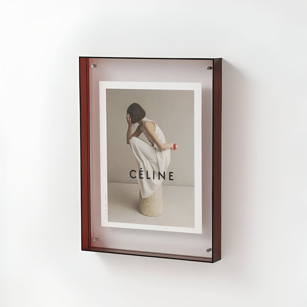 Variant image for Transparent Acrylic Photo Frame – Modern Minimalist Design, Multiple Sizes for Wall Hanging or Tabletop Display-22