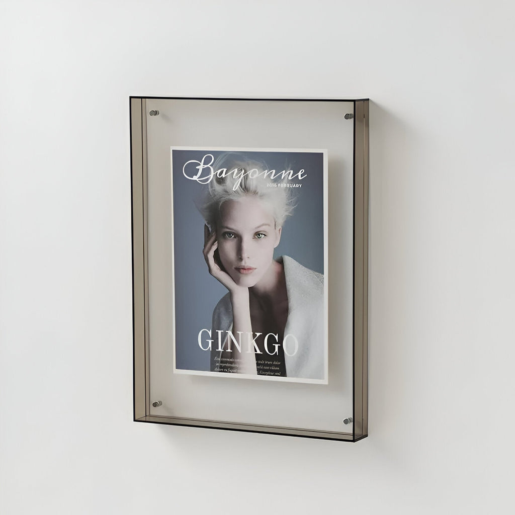 Variant image for Transparent Acrylic Photo Frame – Modern Minimalist Design, Multiple Sizes for Wall Hanging or Tabletop Display-3