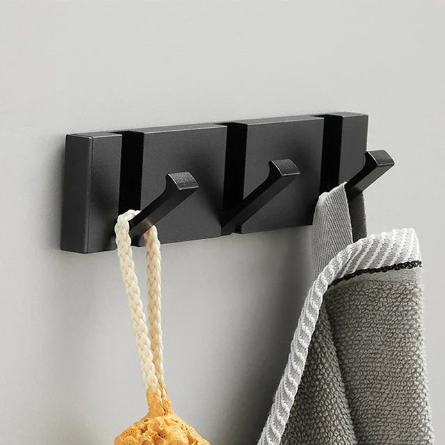 Variant image for Luxury Folding Wall Hook in Stainless Steel – Minimalist Space-Saving Design for Modern Interiors-4