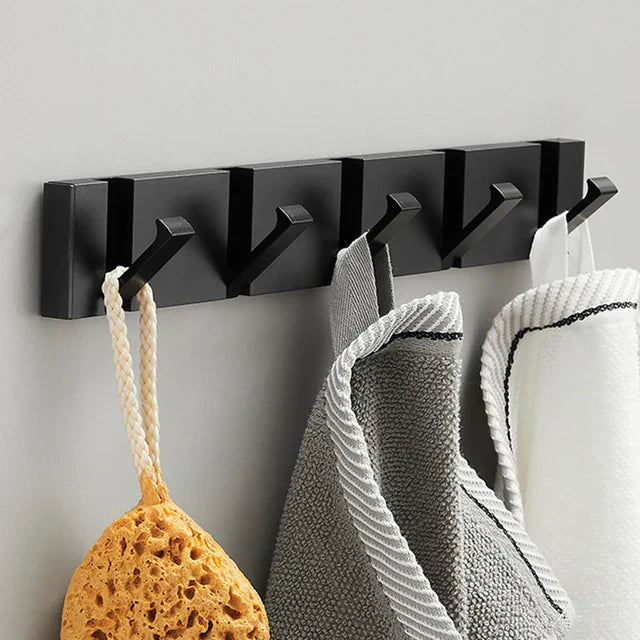 Variant image for Luxury Folding Wall Hook in Stainless Steel – Minimalist Design for Modern Interiors, Space-Saving and Durable Storage Solution-8