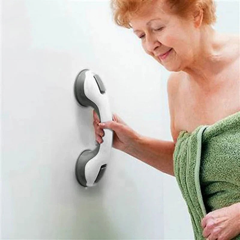 Suction Grab Bars for Shower – Non-Slip Bathroom Grab Bars for Elderly and Seniors, Easy Installation, Secure Grip-5