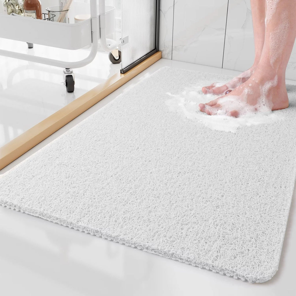 Variant image for Anti-Slip Shower Mat – Hygienic Non-Slip Bath Mat with Soft Loofah Texture, Quick-Drying, Flexible Fit for All Showers-9