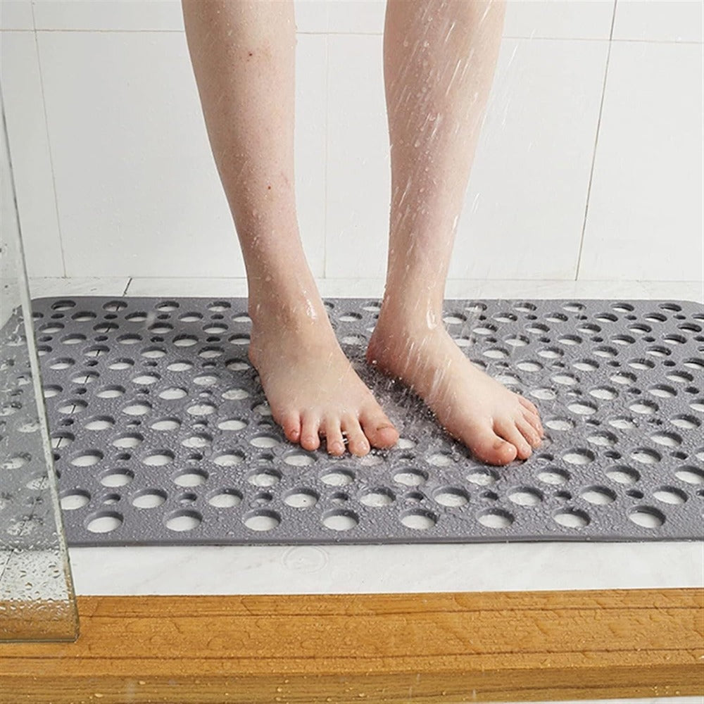 Luxury Non-Slip Shower Mat with Strong Suction Cups – Hygienic, Comfortable, and Easy to Clean Bathroom Essential-2