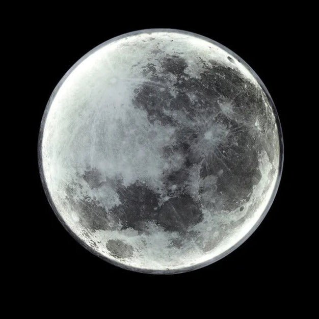 Lunara Sculpted Moon Wall Light