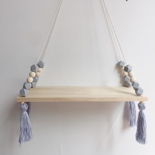 IckleNest – Wooden Hanging Shelf for the Nursery