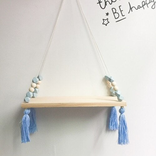 IckleNest – Wooden Hanging Shelf for the Nursery